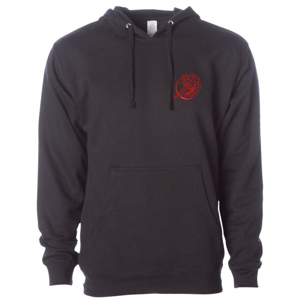 Embroidered Midweight Fitted Hoodie Thumbnail